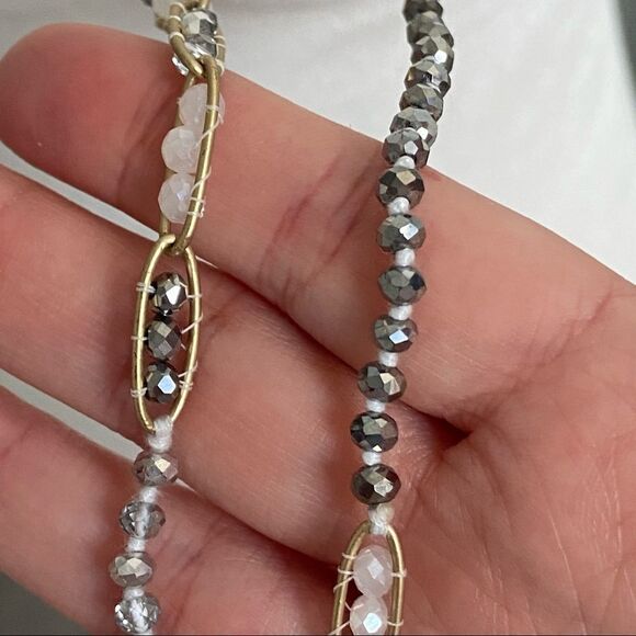 Chan Luu Long Beaded Necklace with Gold Tone Hardware - Picture 4 of 8